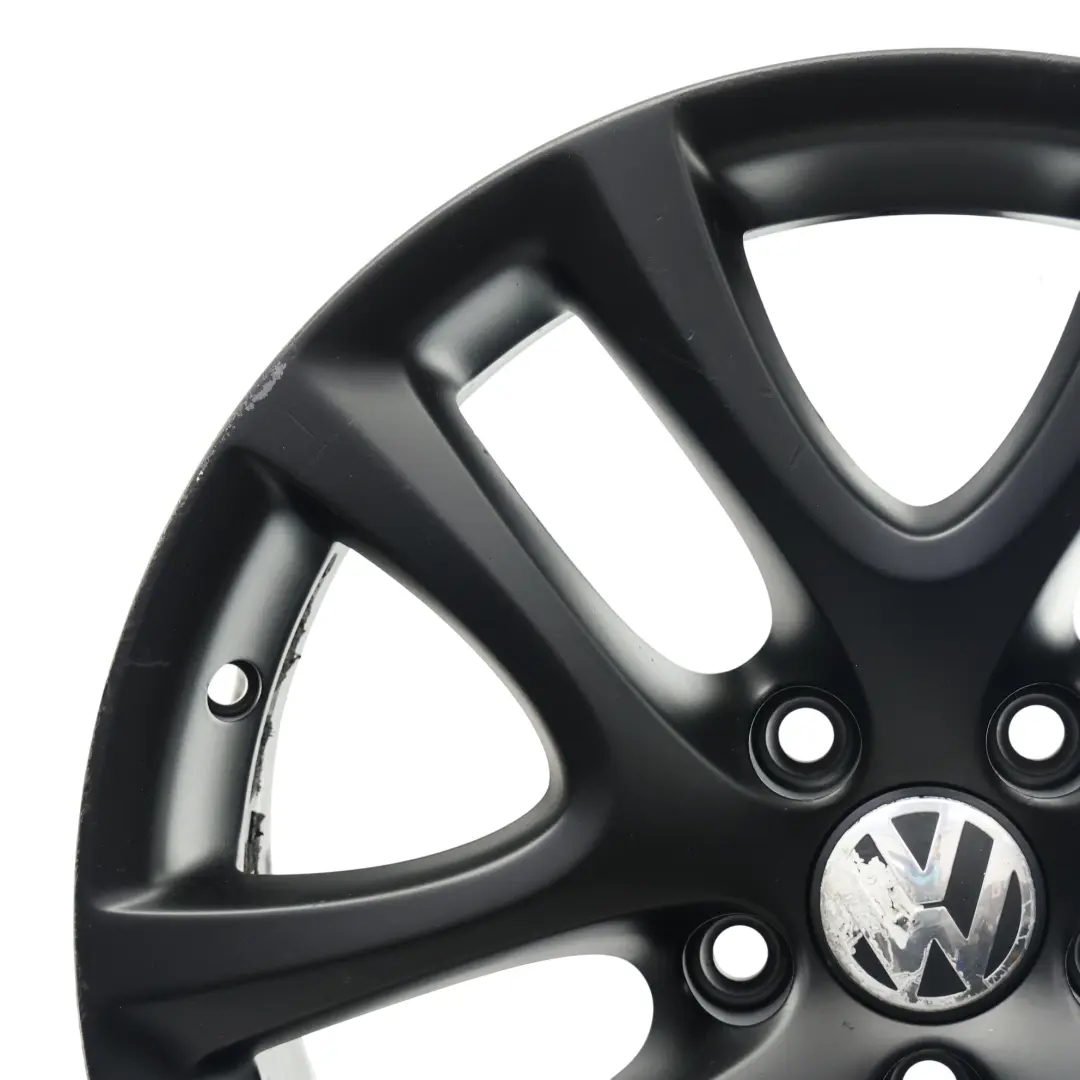 Volkswagen Scirocco Mk3 Jante En Alliage Noir 17" 8J ET:41 - SKU 1K8601025B-1 - Numéro de pièce 1K8601025B