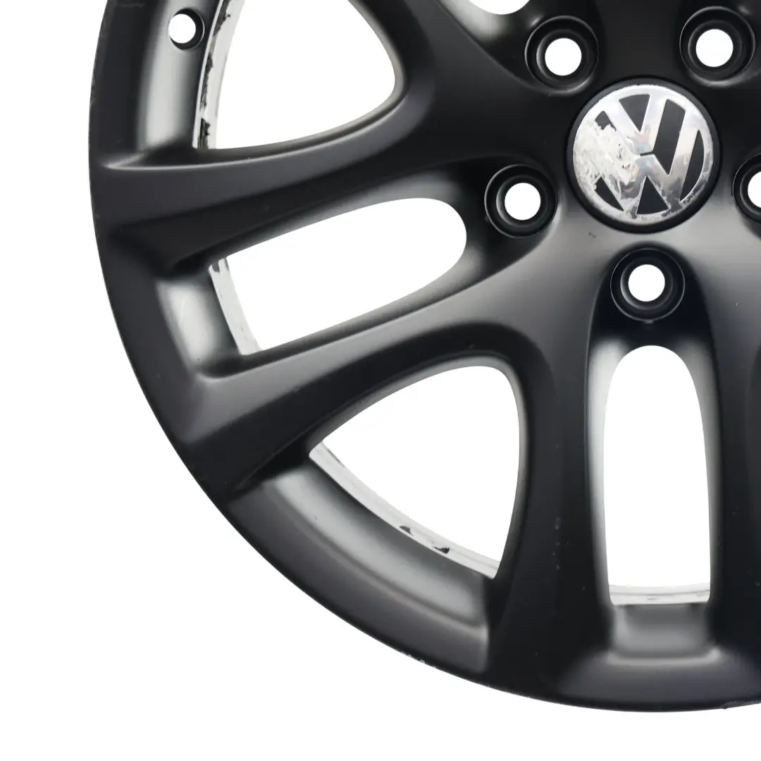 Volkswagen Scirocco Mk3 Llanta De Aleación Negra 17" 8J ET:41 - SKU 1K8601025B-1 - Número de pieza 1K8601025B