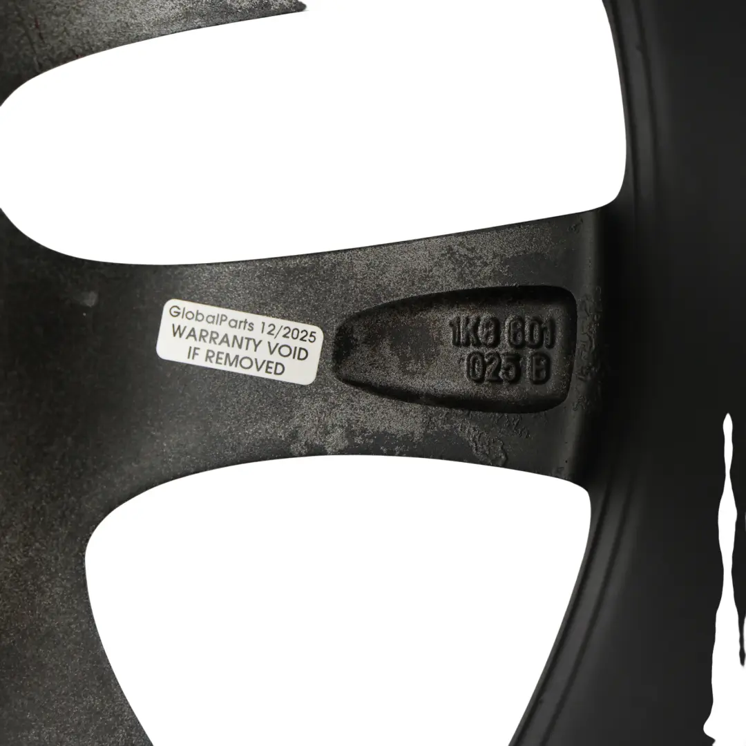 Volkswagen Scirocco Mk3 Black Wheel Alloy Rim 17" 8J ET:41 - SKU 1K8601025B - Part number 1K8601025B