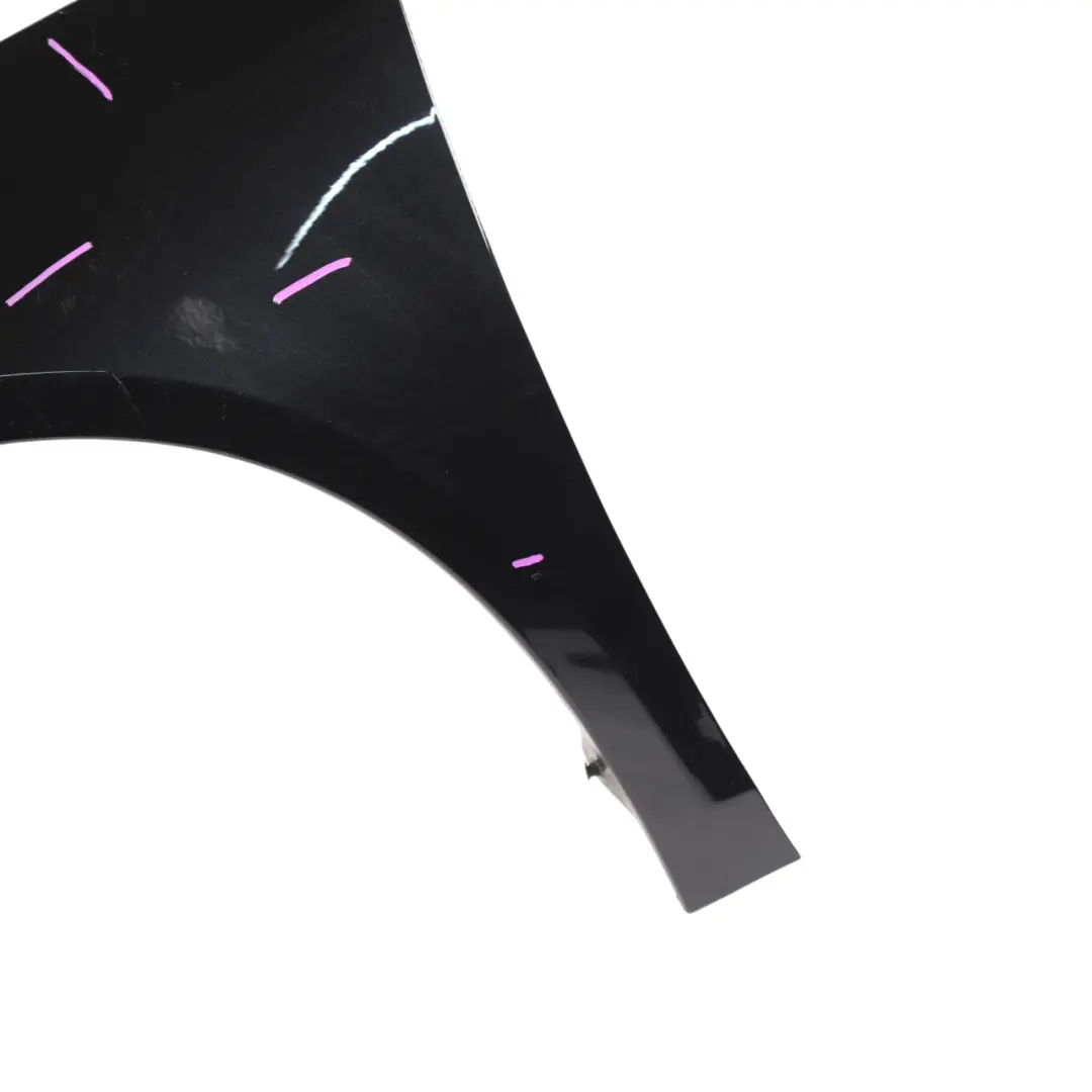 Volkswagen Scirocco Mk3 Side Panel Front Left N/S Wing Fender Deep Black - C9X - SKU 1K8821105B-DBL - Part number 1K8821105B