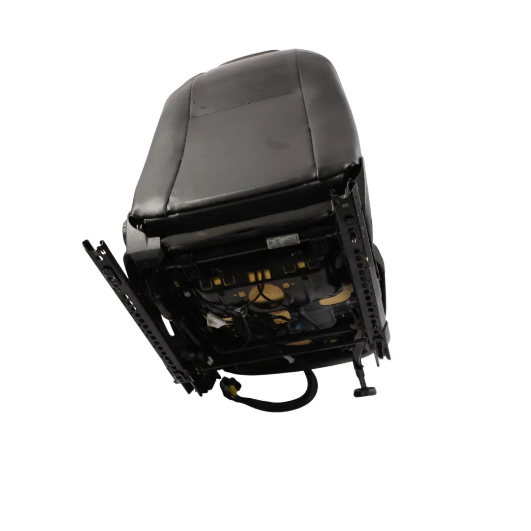 Mk3 3 Door Front Seat Heated Leather Black Left N/S to Volkswagen Scirocco with Part number 1K8881805AT Volkswagen Scirocco Mk3 3 Door Front Seat Heated Leather Black Left N/S - SKU 1K8881805AT-2 - Part number 1K8881805AT