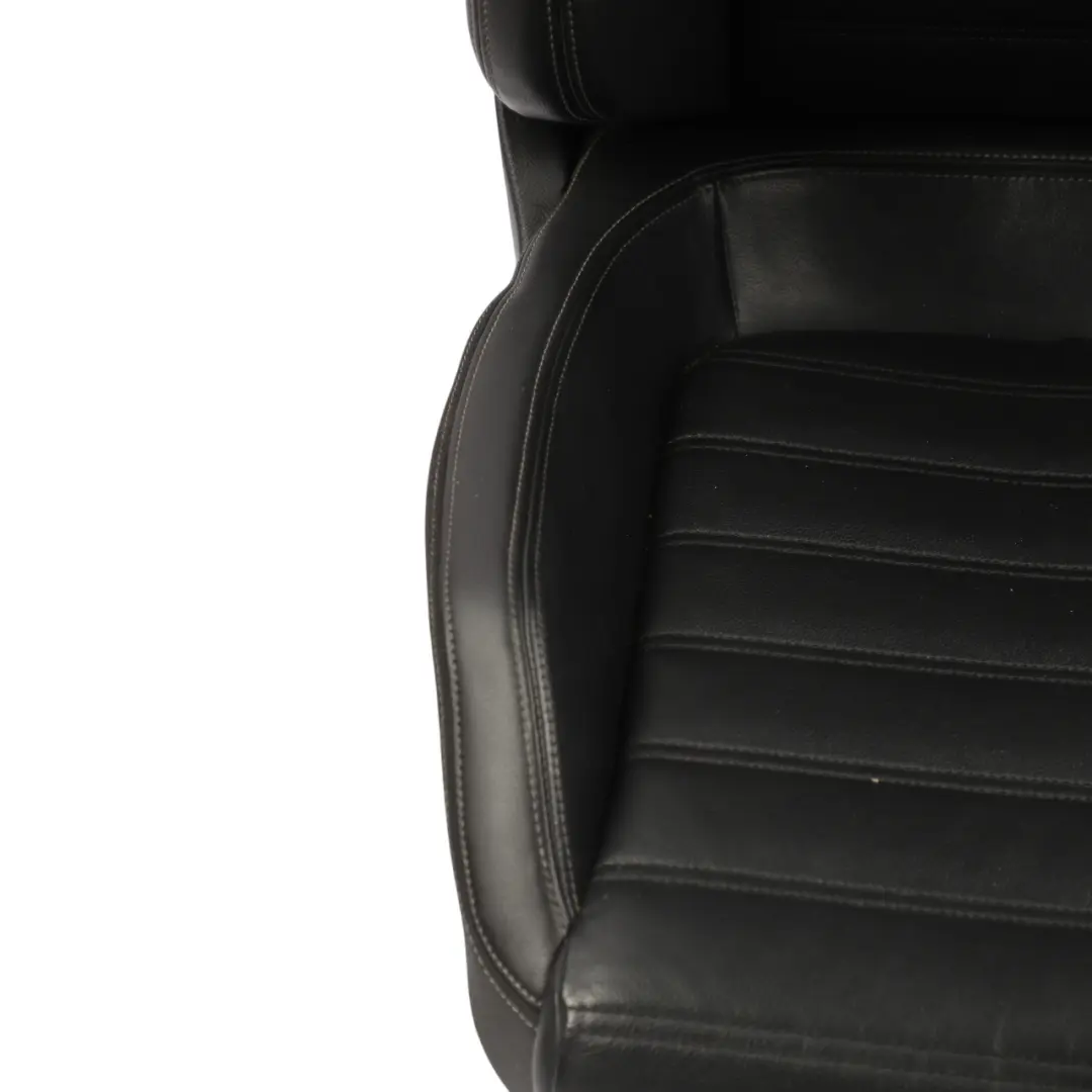 Volkswagen Scirocco Mk3 3 Door Front Seat Heated Leather Black Left N/S - SKU 1K8881805AT-2 - Part number 1K8881805AT