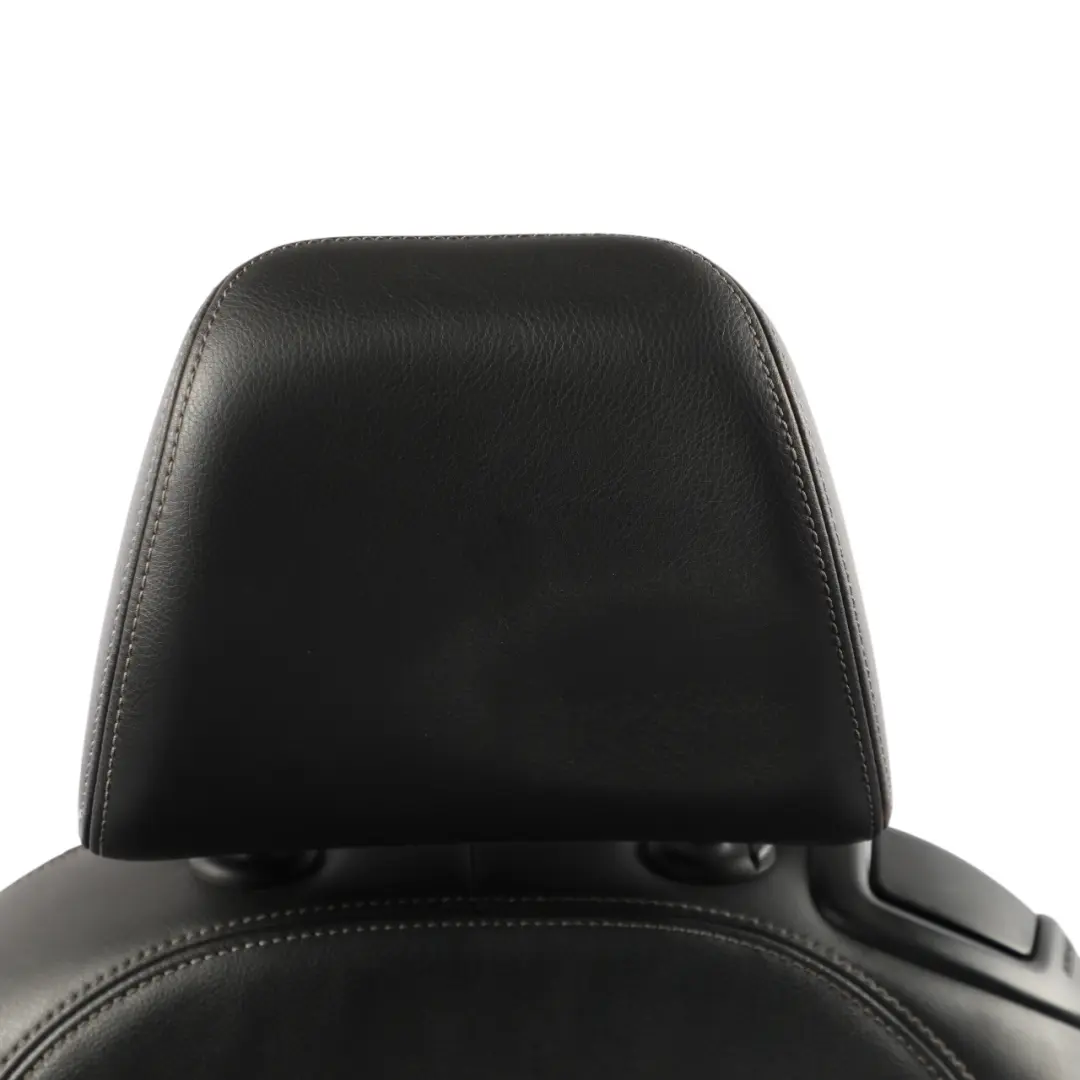 Volkswagen Scirocco Mk3 3 Door Front Seat Heated Leather Black Left N/S - SKU 1K8881805AT-2 - Part number 1K8881805AT