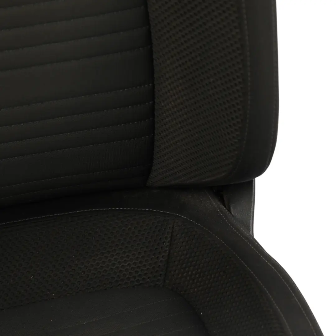 Mk3 III 3Dr Front Seat Fabric Cloth Black Grey Right O/S to Volkswagen Scirocco with Part number 1K8881806AK Volkswagen Scirocco Mk3 III 3Dr Front Seat Fabric Cloth Black Grey Right O/S - SKU 1K8881806AK-1 - Part number 1K8881806AK