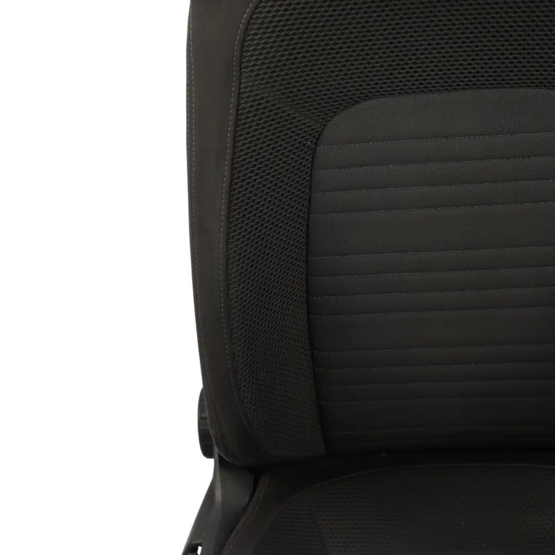 Mk3 III 3Dr Front Seat Fabric Cloth Black Grey Right O/S to Volkswagen Scirocco with Part number 1K8881806AK Volkswagen Scirocco Mk3 III 3Dr Front Seat Fabric Cloth Black Grey Right O/S - SKU 1K8881806AK-1 - Part number 1K8881806AK