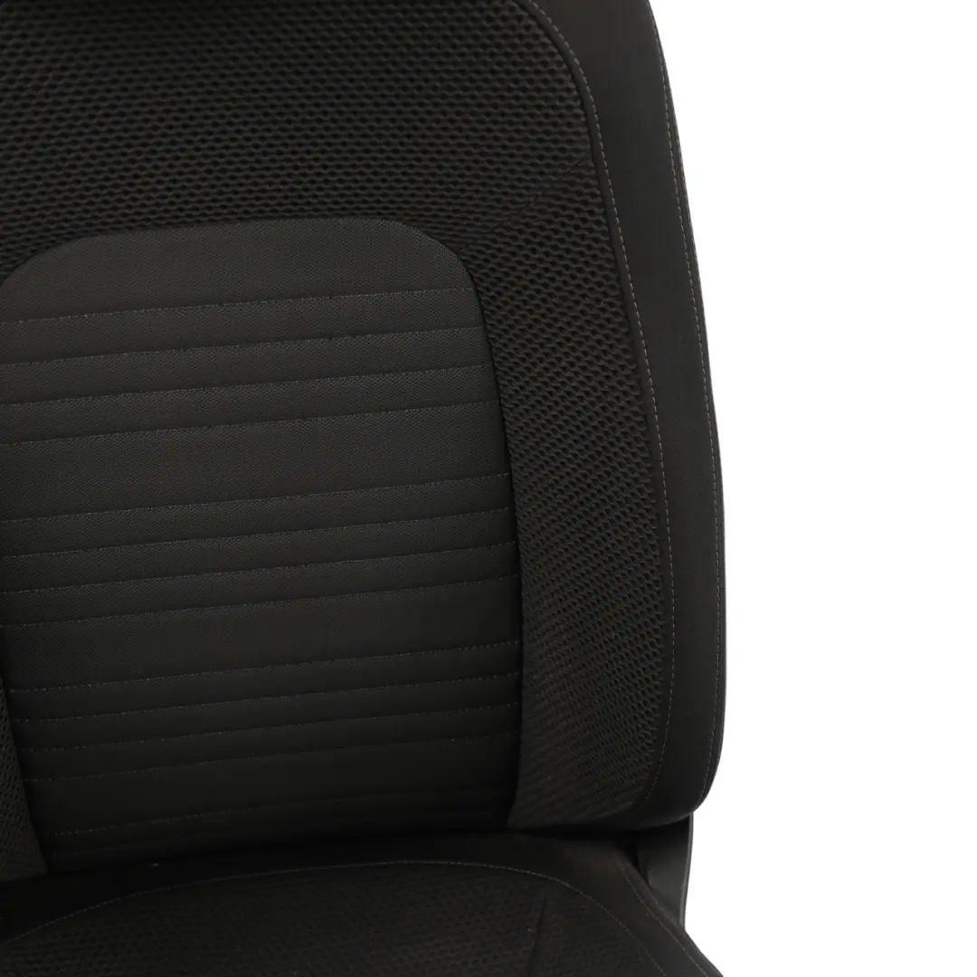 Mk3 III 3Dr Front Seat Fabric Cloth Black Grey Right O/S to Volkswagen Scirocco with Part number 1K8881806AK Volkswagen Scirocco Mk3 III 3Dr Front Seat Fabric Cloth Black Grey Right O/S - SKU 1K8881806AK-1 - Part number 1K8881806AK