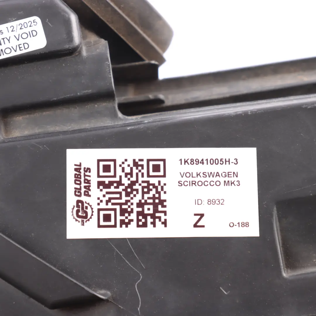 Mk3 Headlight Headlamp Light Lamp Front Left N/S to Volkswagen Scirocco with Part number 1K8941005H Volkswagen Scirocco Mk3 Headlight Headlamp Light Lamp Front Left N/S - SKU RHD-1K8941005H - Part number 1K8941005H