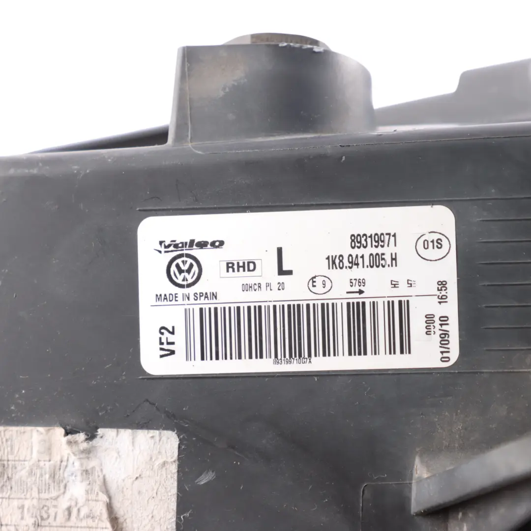 Mk3 Headlight Headlamp Light Lamp Front Left N/S to Volkswagen Scirocco with Part number 1K8941005H Volkswagen Scirocco Mk3 Headlight Headlamp Light Lamp Front Left N/S - SKU RHD-1K8941005H - Part number 1K8941005H