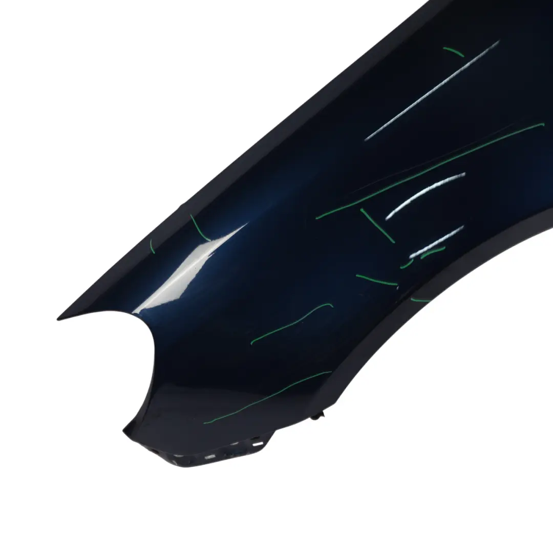 Mk6 Side Panel Front Left N/S Wing Fender Tempest Blue - P5W to VW Golf Variant with Part number 1K9821021 VW Golf Variant Mk6 Side Panel Front Left N/S Wing Fender Tempest Blue - P5W - SKU 1K9821021-TEB - Part number 1K9821021