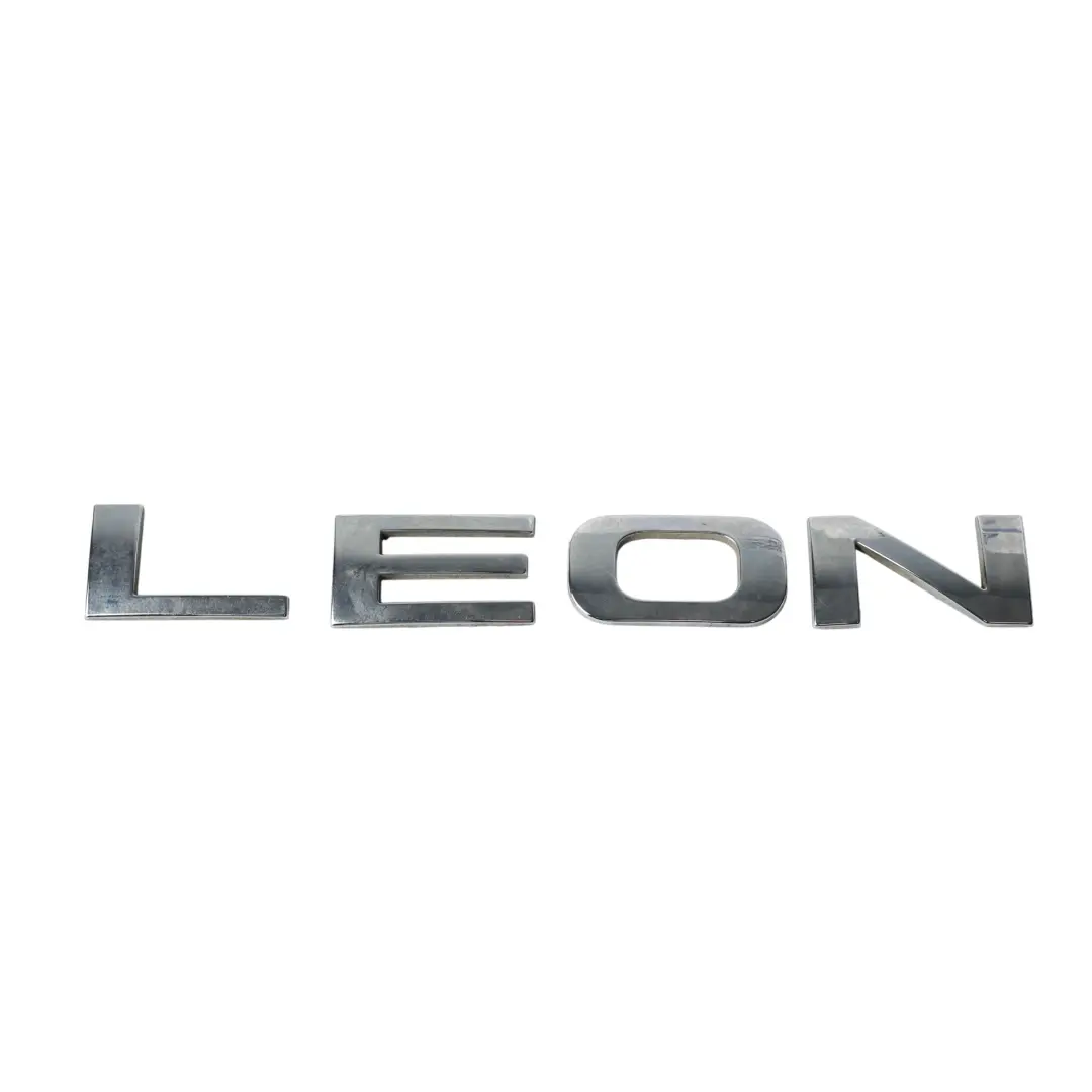 Seat Leon Mk2 1P Tailgate Boot Rear Badge Emblem Inscription Chrome - SKU 1P0853687 - Part number 1P0853687
