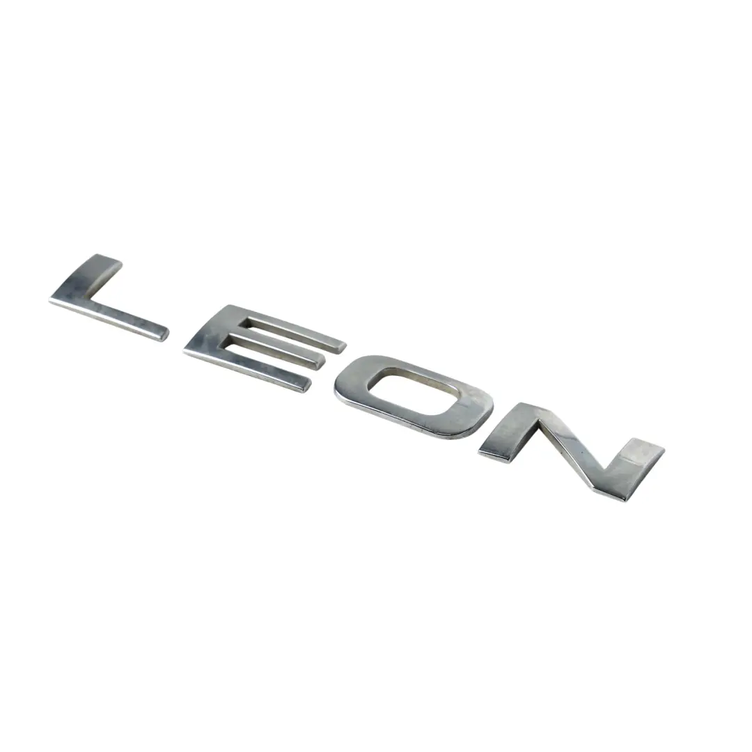 Seat Leon Mk2 1P Tailgate Boot Rear Badge Emblem Inscription Chrome - SKU 1P0853687 - Part number 1P0853687