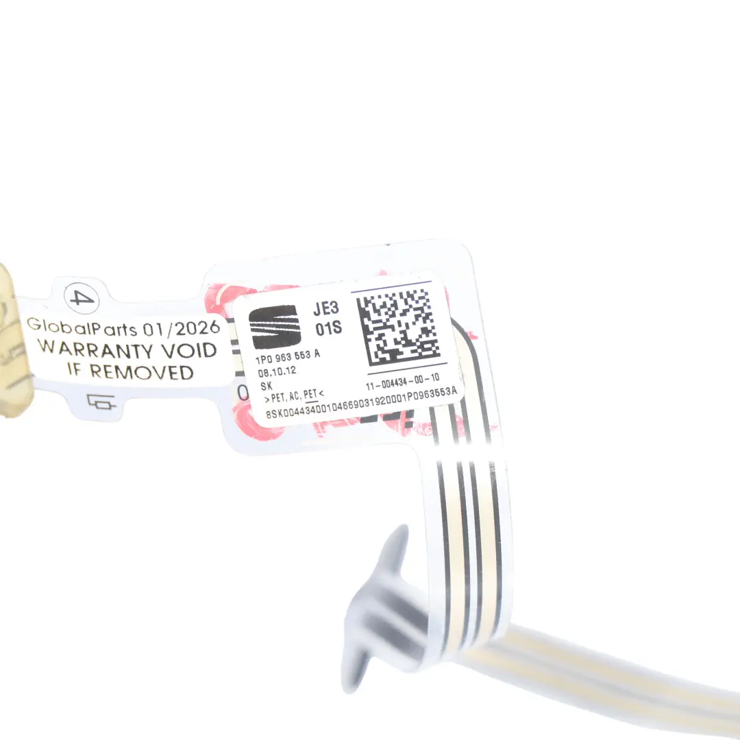 1P Front Seat Occupancy Sensor Mat Passenger Side to Seat Leon with Part number 1P0963553A Seat Leon 1P Front Seat Occupancy Sensor Mat Passenger Side - SKU 1P0963553A - Part number 1P0963553A