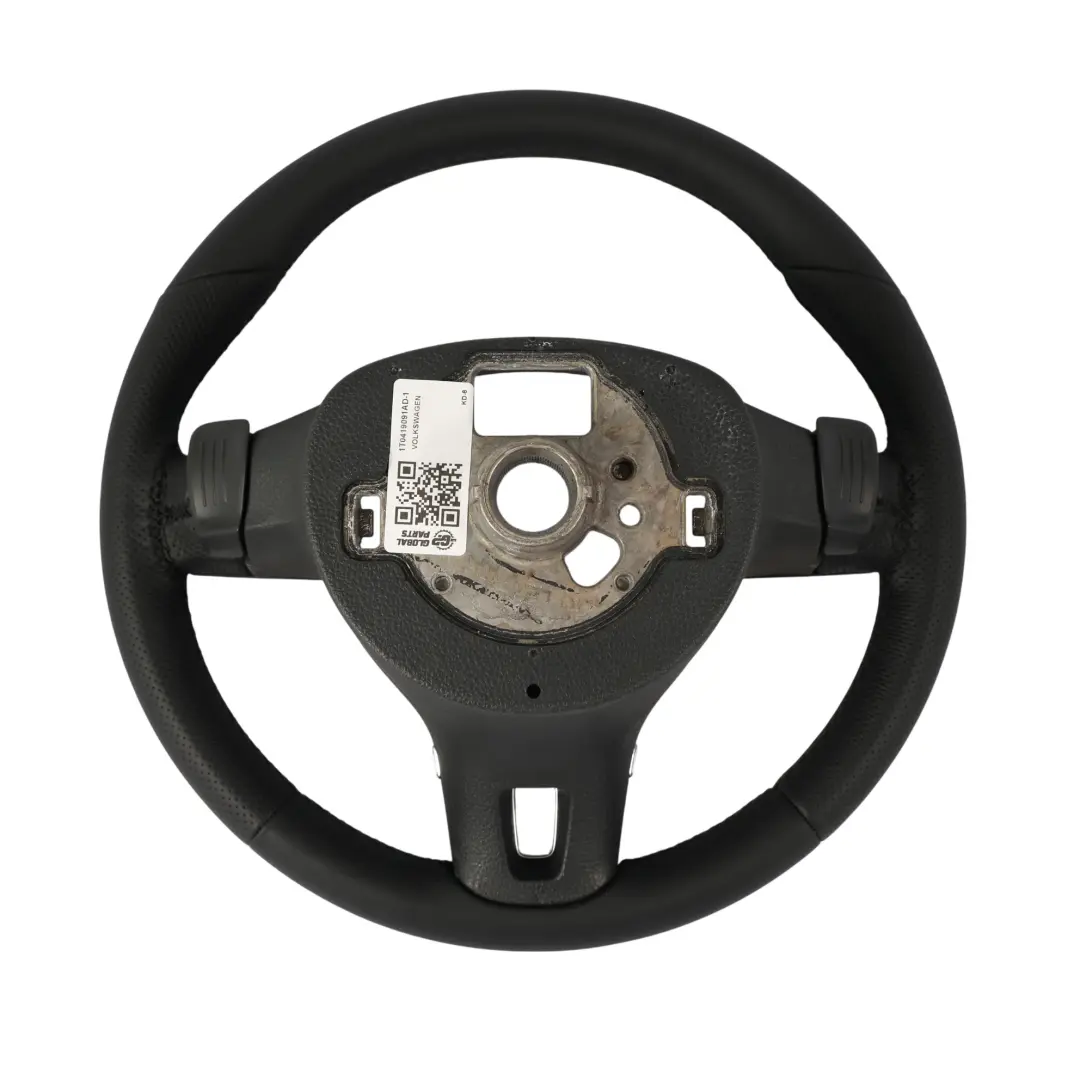 Volkswagen Tiguan 5N Kierownica NOWA Czarna Skóra Łopatki - SKU 1T0419091AD-1 - Numer Części 1T0419091AD