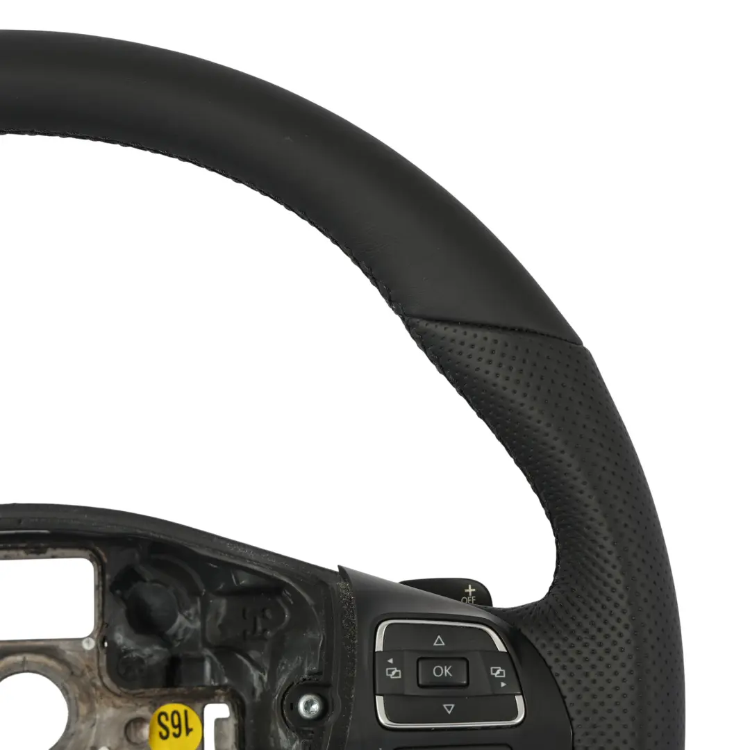 NUEVO Cuero Negro Palanca de Cambio para Volante Volkswagen Tiguan 5N con número de pieza 1T0419091AD Volante Volkswagen Tiguan 5N NUEVO Cuero Negro Palanca de Cambio - SKU 1T0419091AD-1 - Número de pieza 1T0419091AD