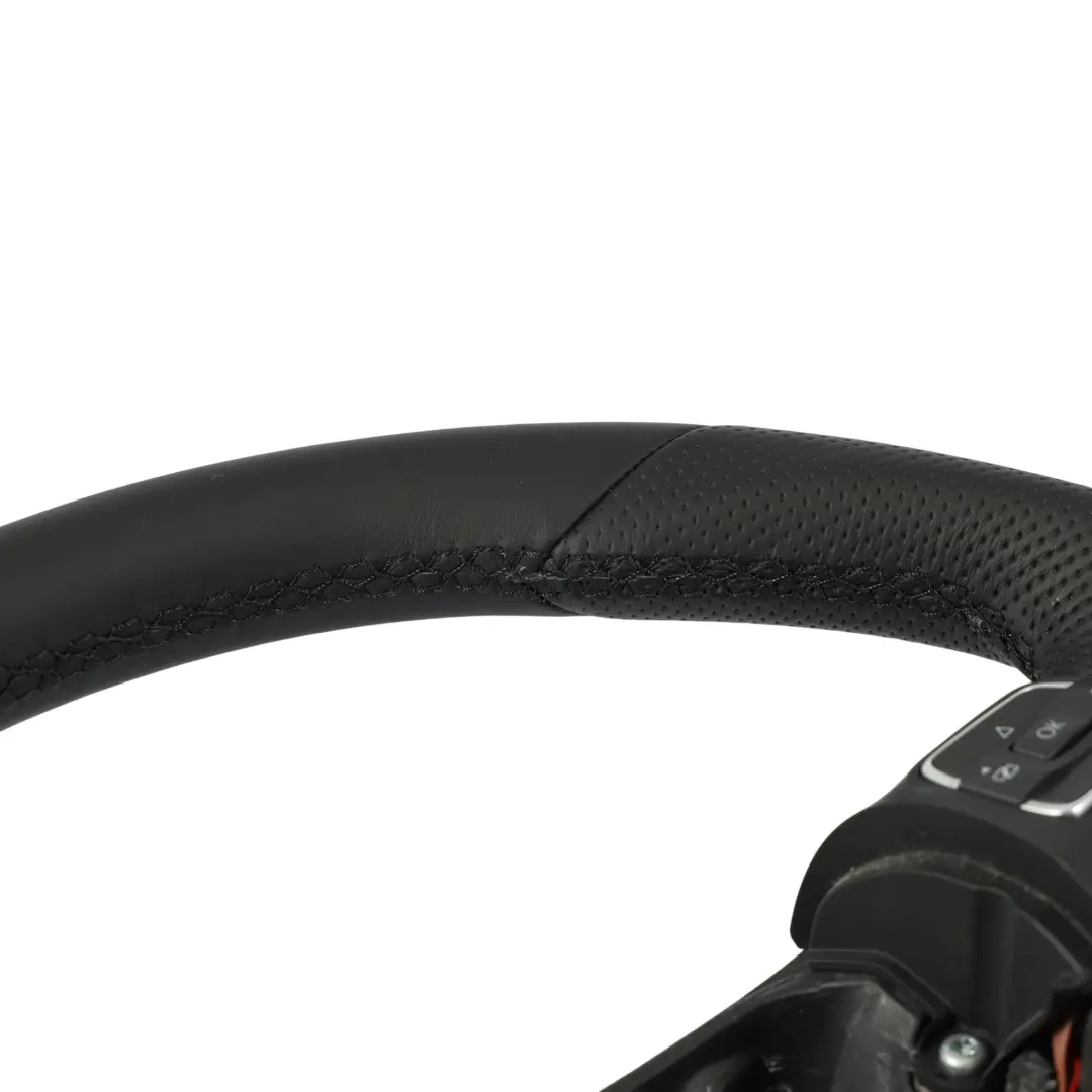 Steering Wheel NEW Black Leather Paddle Shift to Volkswagen Tiguan 5N with Part number 1T0419091AD Volkswagen Tiguan 5N Steering Wheel NEW Black Leather Paddle Shift - SKU 1T0419091AD-1 - Part number 1T0419091AD