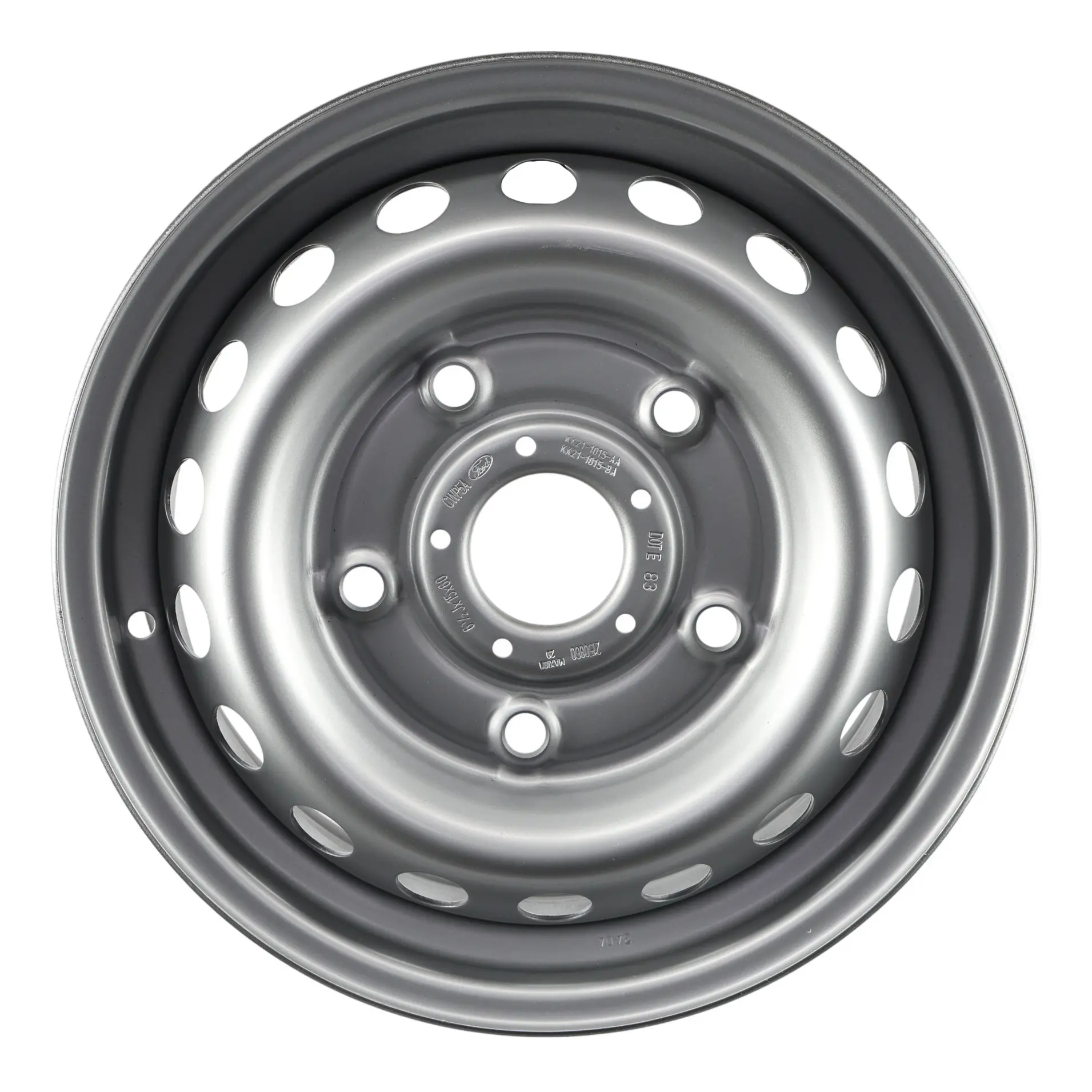 Ford Transit Custom Jante Acier Argenté 6,5J, 15" ET:60 KK21-1015-AA