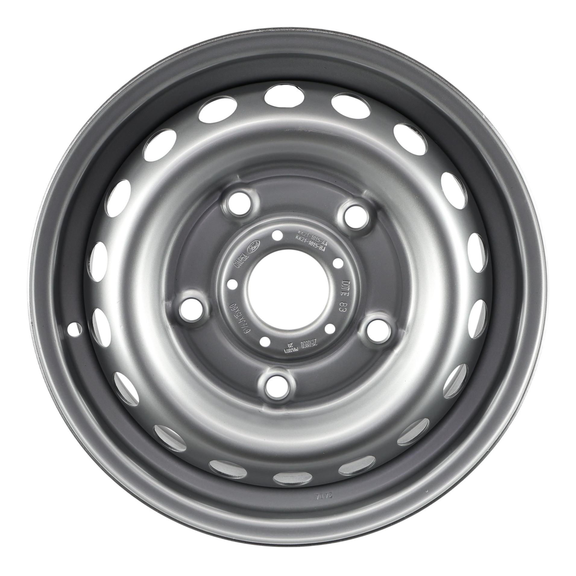 Ford Transit Custom Wheel Rim Steel Silver 6.5J 15