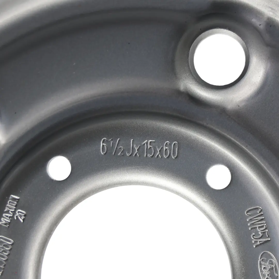 Ford Transit Custom Jante Acier Argenté 6,5J, 15" ET:60 KK21-1015-AA - SKU 2150860 - Numéro de pièce 2150860