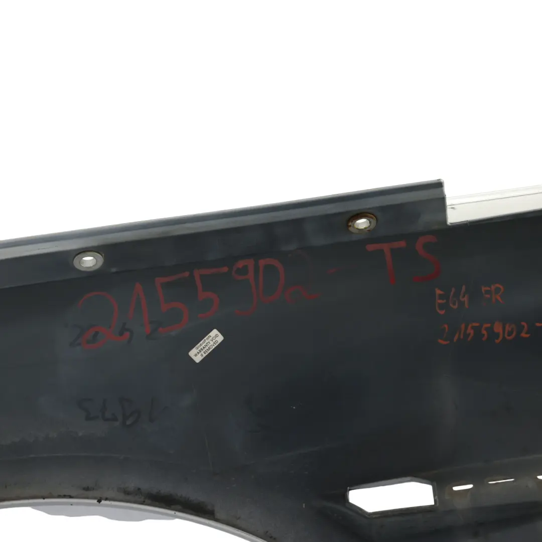 Kotflügel Vorne Rechts Seitenverkleidung Titansilber Metallic - 354 für BMW E63 E64 mit Teilenummer 2155902 BMW E63 E64 Kotflügel Vorne Rechts Seitenverkleidung Titansilber Metallic - 354 - SKU 2155902-TS - Teilenummer 2155902
