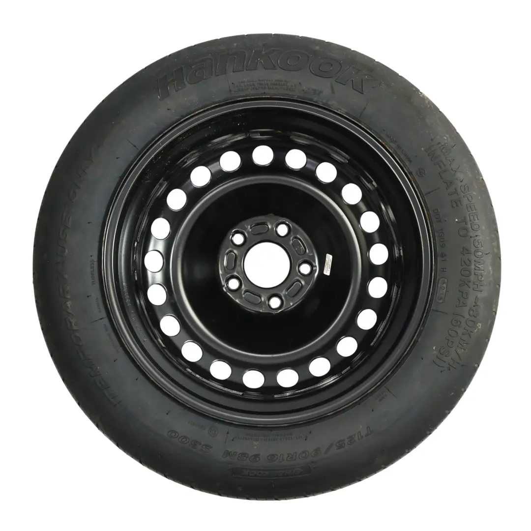 Ford Focus Mk3 Spazio Ricambio Hankook Pneumatico Ruota Acciaio R16 125/90 ET:25 - SKU 2160848 - Numero di parte 2160848