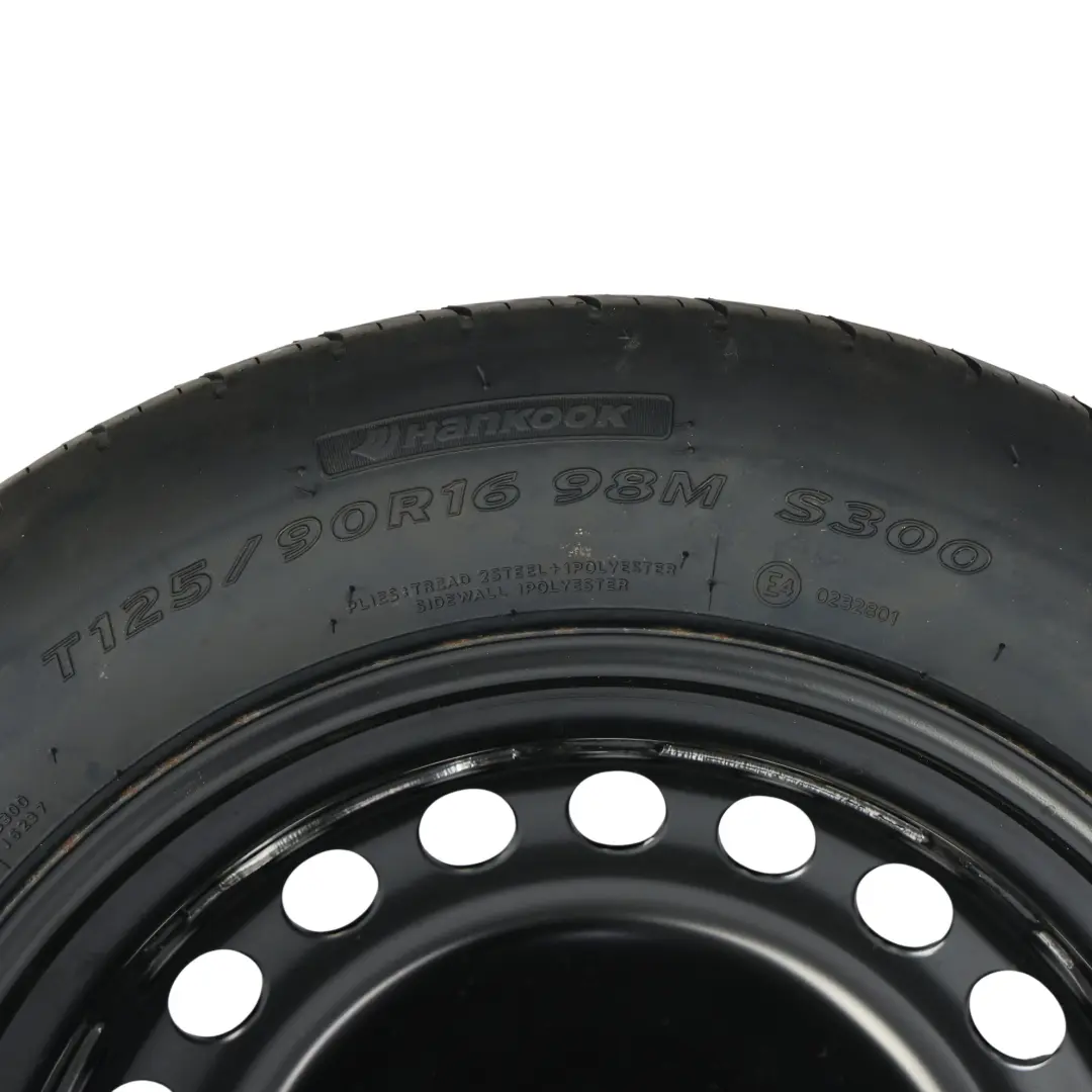 Ford Focus Mk3 Rueda De Repuesto Hankook Acero R16 125/90 ET:25 - SKU 2160848 - Número de pieza 2160848