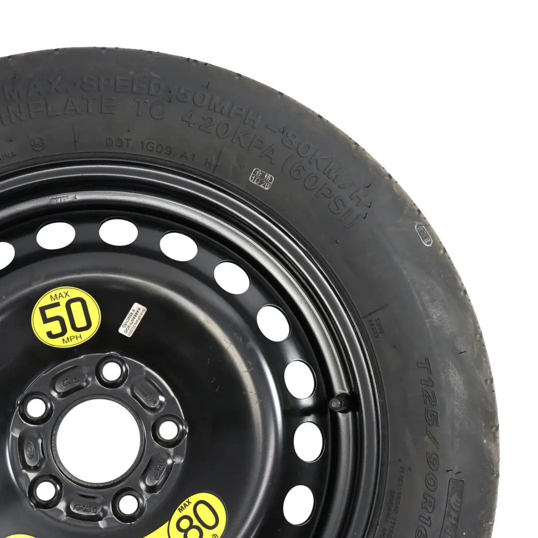 Mk3 Rueda De Repuesto Hankook Acero R16 125/90 ET:25 para Ford Focus con número de pieza 2160848 Ford Focus Mk3 Rueda De Repuesto Hankook Acero R16 125/90 ET:25 - SKU 2160848 - Número de pieza 2160848