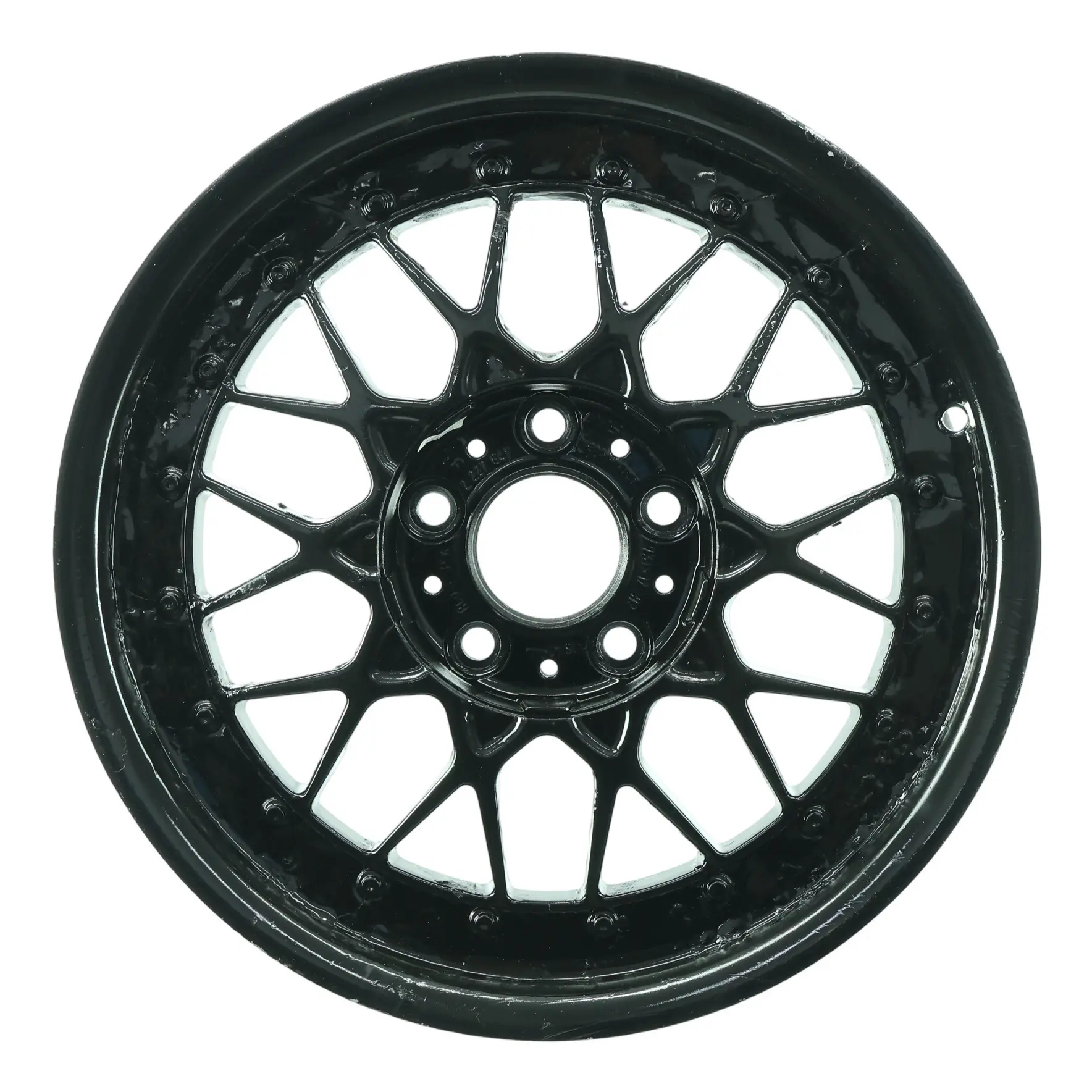 BMW E36 Leicht Metall Felge Schwarz 7,5J 17" ET:41 M-Cross Speiche 2227647