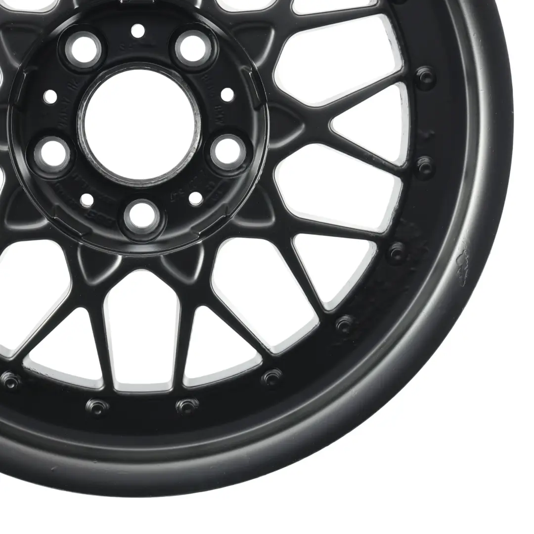 Rim Alloy Black 7,5J 17" ET:41 M-Cross Spoke to BMW E36 Wheel with Part number 2227647 BMW E36 Wheel Rim Alloy Black 7,5J 17" ET:41 M-Cross Spoke - SKU 2227647-2 - Part number 2227647