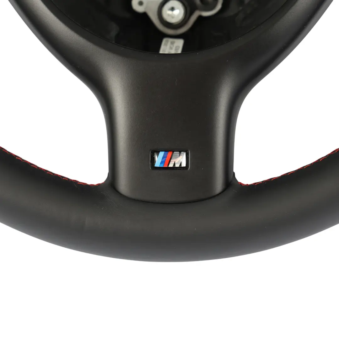 BMW E46 M3 E39 M5 Volante NUEVO Cuero Negro M Sport Hilo Rojo - SKU 2282020-2 - Número de pieza 2282020