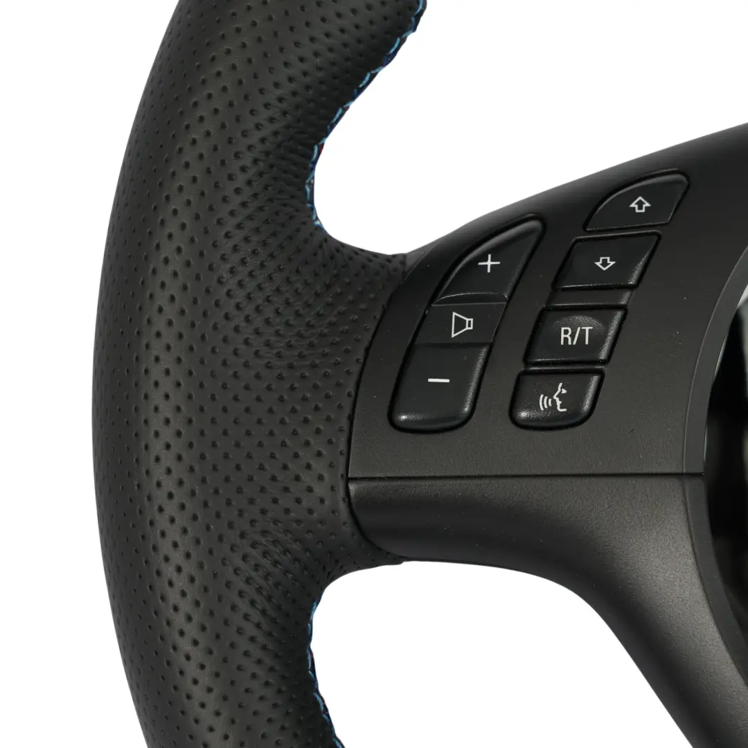 BMW E46 M3 E39 M5 Volante NUOVO Pelle Nera M Sport Tricolore - SKU 2282020-3 - Numero di parte 2282020