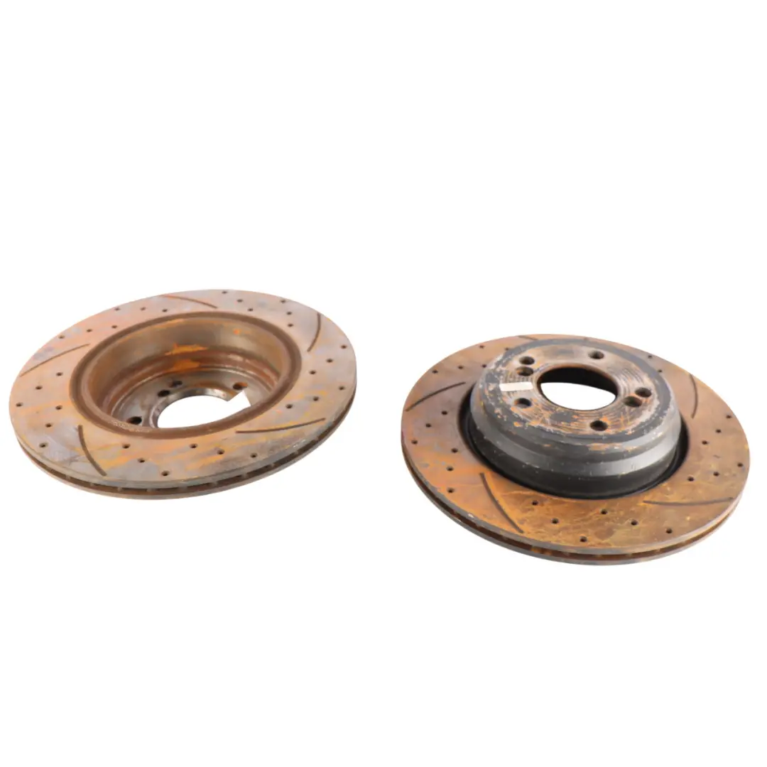 Z4M Rear Brake Disc Set Left Right N/O/S to BMW E46 M3 E85 E86 with Part number 2282303 BMW E46 M3 E85 E86 Z4M Rear Brake Disc Set Left Right N/O/S - SKU 2282303 - Part number 2282303