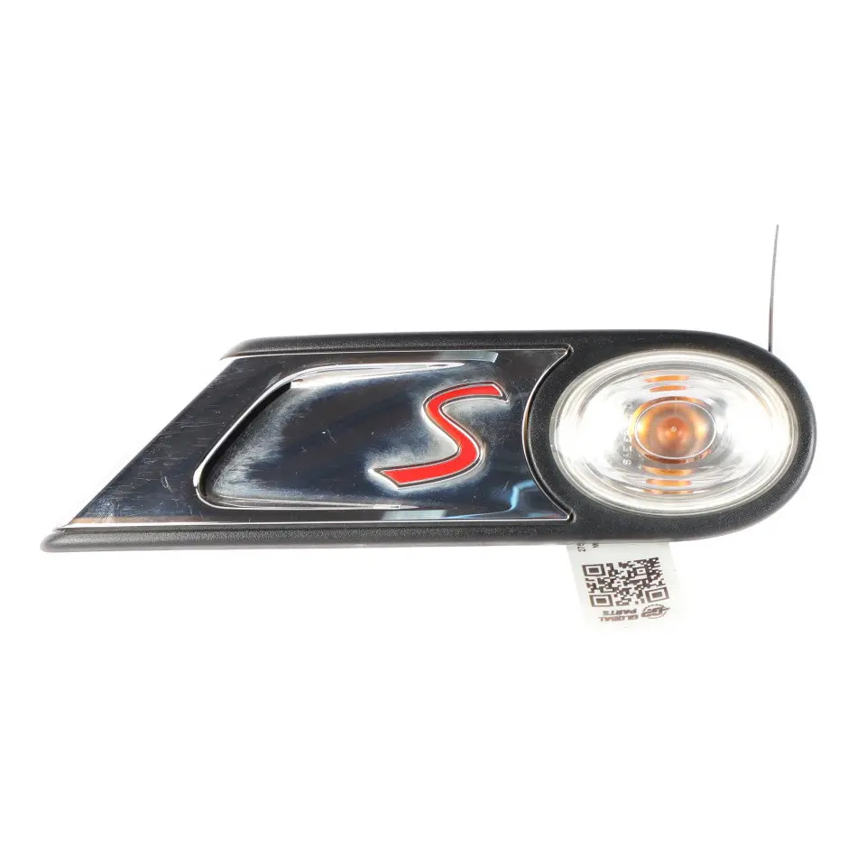 Mini Cooper S 1 R55 R56 R57 Zusatzblinkleuchte Links Weiss Chrom 2751969