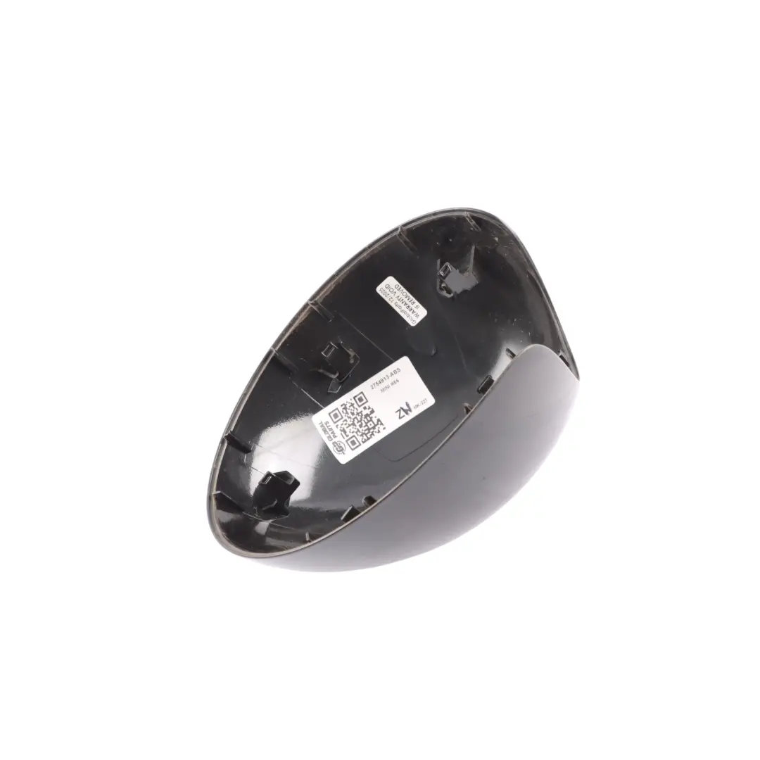 Wing Mirror Cover Cap Casing Left N/S Absolute Black - B11 to Mini R55 R56 R60 with Part number 2754913 Mini R55 R56 R60 Wing Mirror Cover Cap Casing Left N/S Absolute Black - B11 - SKU 2754913-ABS - Part number 2754913