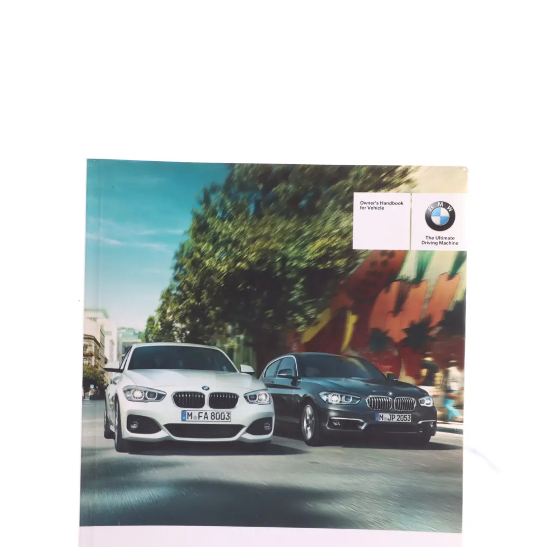 BMW F20 F21 LCI Owner's Manual Booklet Handbook Wallet Case - SKU 2972896 - Part number 2972896