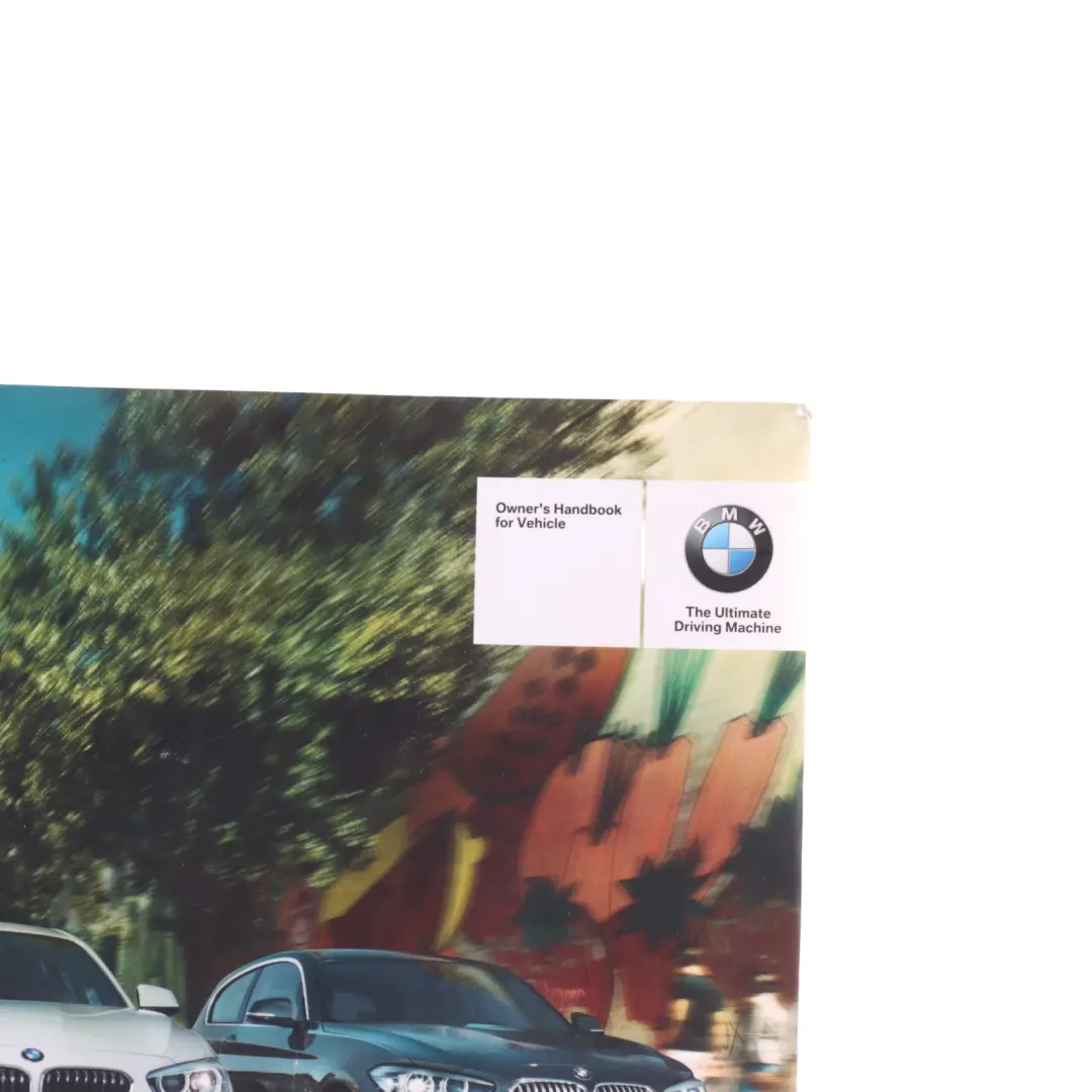 BMW F20 F21 LCI Owner's Manual Booklet Handbook Wallet Case - SKU 2972896 - Part number 2972896