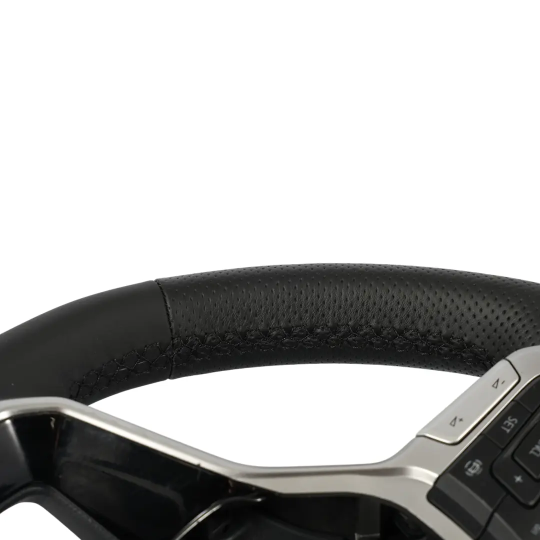 MK6 Passat B8 Volante NUEVO Cuero Negro Fondo Plano para VW Polo con número de pieza 2G0419089A VW Polo MK6 Passat B8 Volante NUEVO Cuero Negro Fondo Plano - SKU 2G0419089A-1 - Número de pieza 2G0419089A