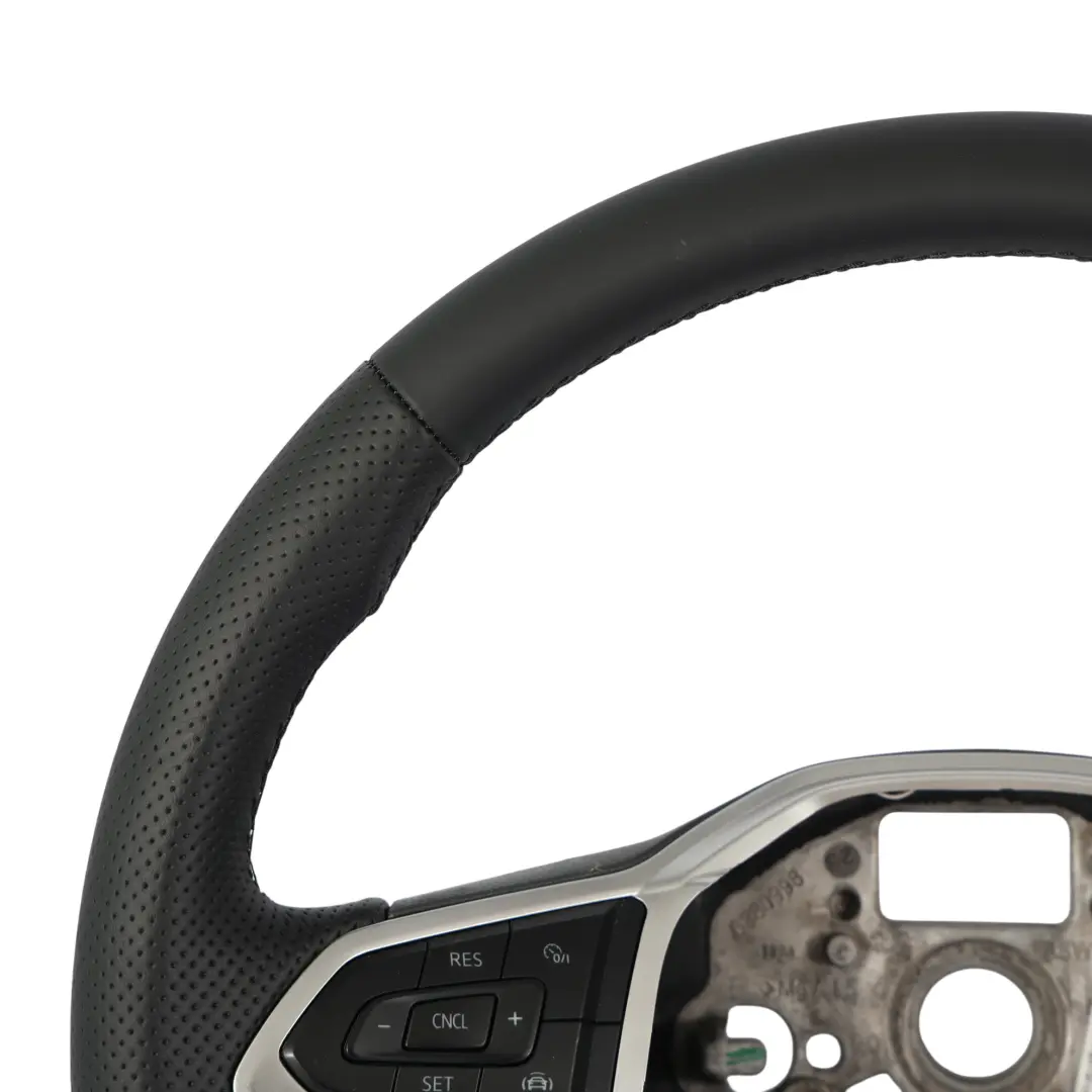 MK6 Passat B8 Volante NUOVO In Pelle Nera Fondo Piatto per VW Polo con numero di parte 2G0419089A VW Polo MK6 Passat B8 Volante NUOVO In Pelle Nera Fondo Piatto - SKU 2G0419089A-1 - Numero di parte 2G0419089A
