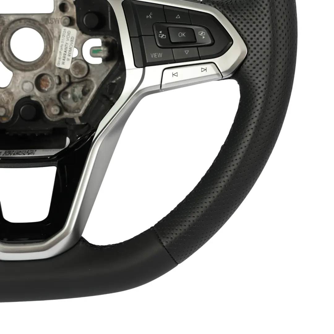 VW Polo MK6 Passat B8 Steering Wheel NEW Black Leather Flat Bottom - SKU 2G0419089A-1 - Part number 2G0419089A