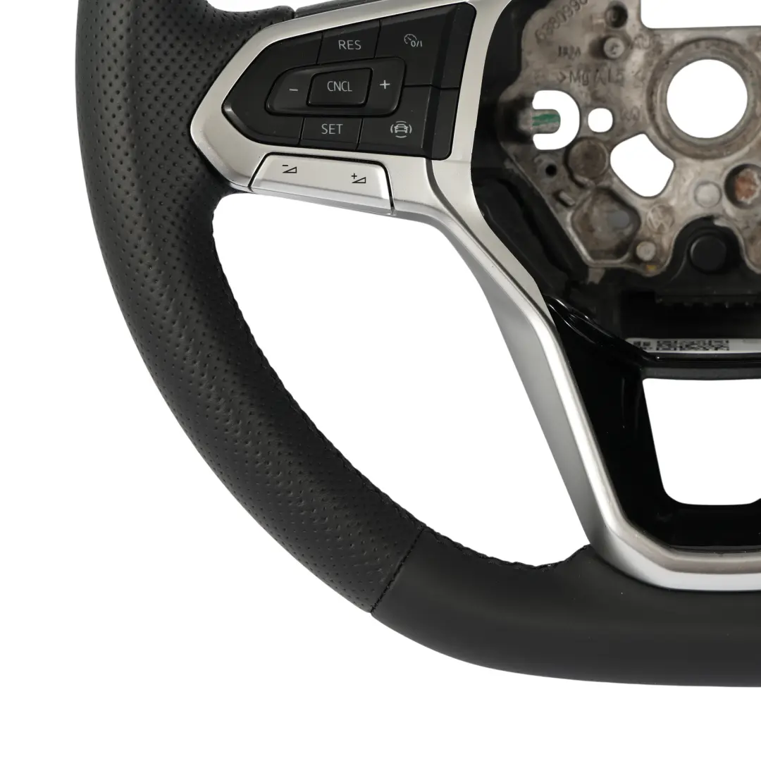 VW Polo MK6 Passat B8 Steering Wheel NEW Black Leather Flat Bottom - SKU 2G0419089A-1 - Part number 2G0419089A