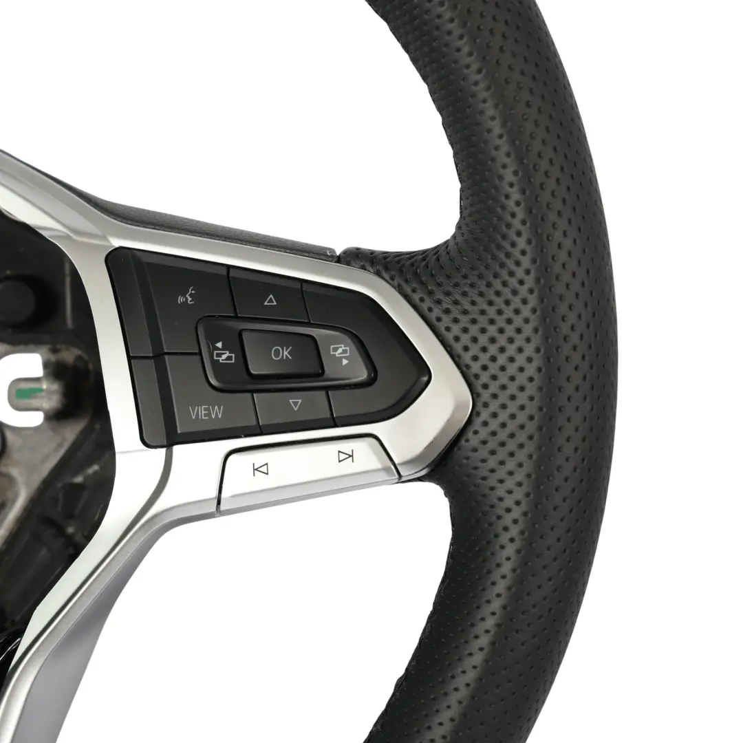 MK6 Passat B8 Volante NUOVO In Pelle Nera Fondo Piatto per VW Polo con numero di parte 2G0419089A VW Polo MK6 Passat B8 Volante NUOVO In Pelle Nera Fondo Piatto - SKU 2G0419089A-1 - Numero di parte 2G0419089A