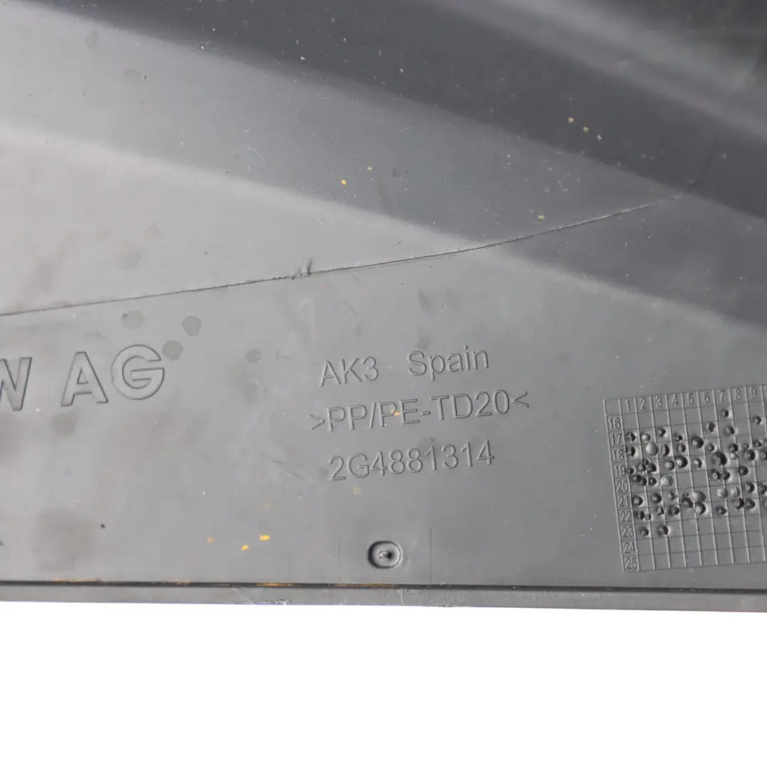 Audi A1 GB Seat Arona Front Seat Side Cover Trim Panel Right O/S - SKU 2G4881314 - Part number 2G4881314