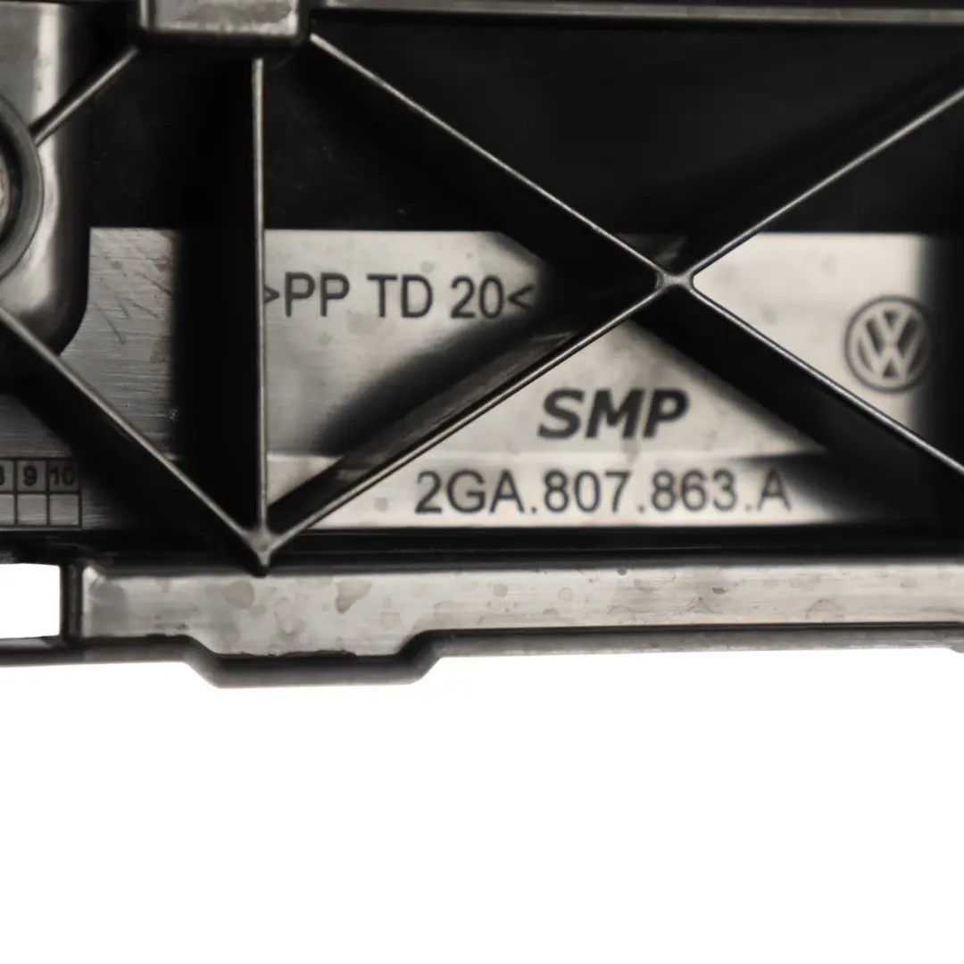 Volkswagen T-Roc Mk1 Rear Centre Bumper Bracket Holder Mount Trim - SKU 2GA807863A - Part number 2GA807863A