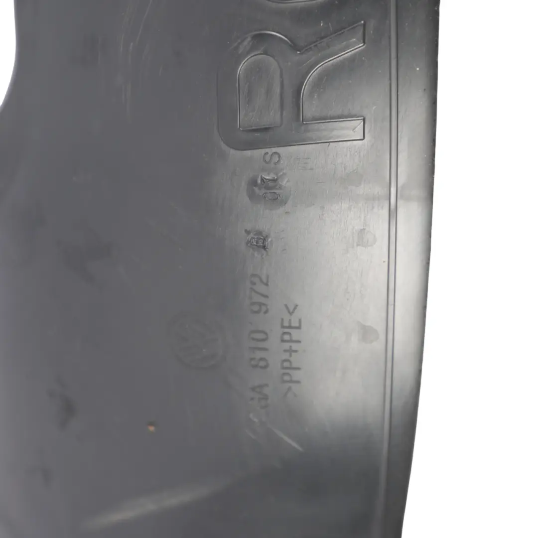 VW Volkswagen T-Roc A11 Rear Wheel Arch Liner Mud Splash Right O/S - SKU 2GA810972B - Part number 2GA810972B
