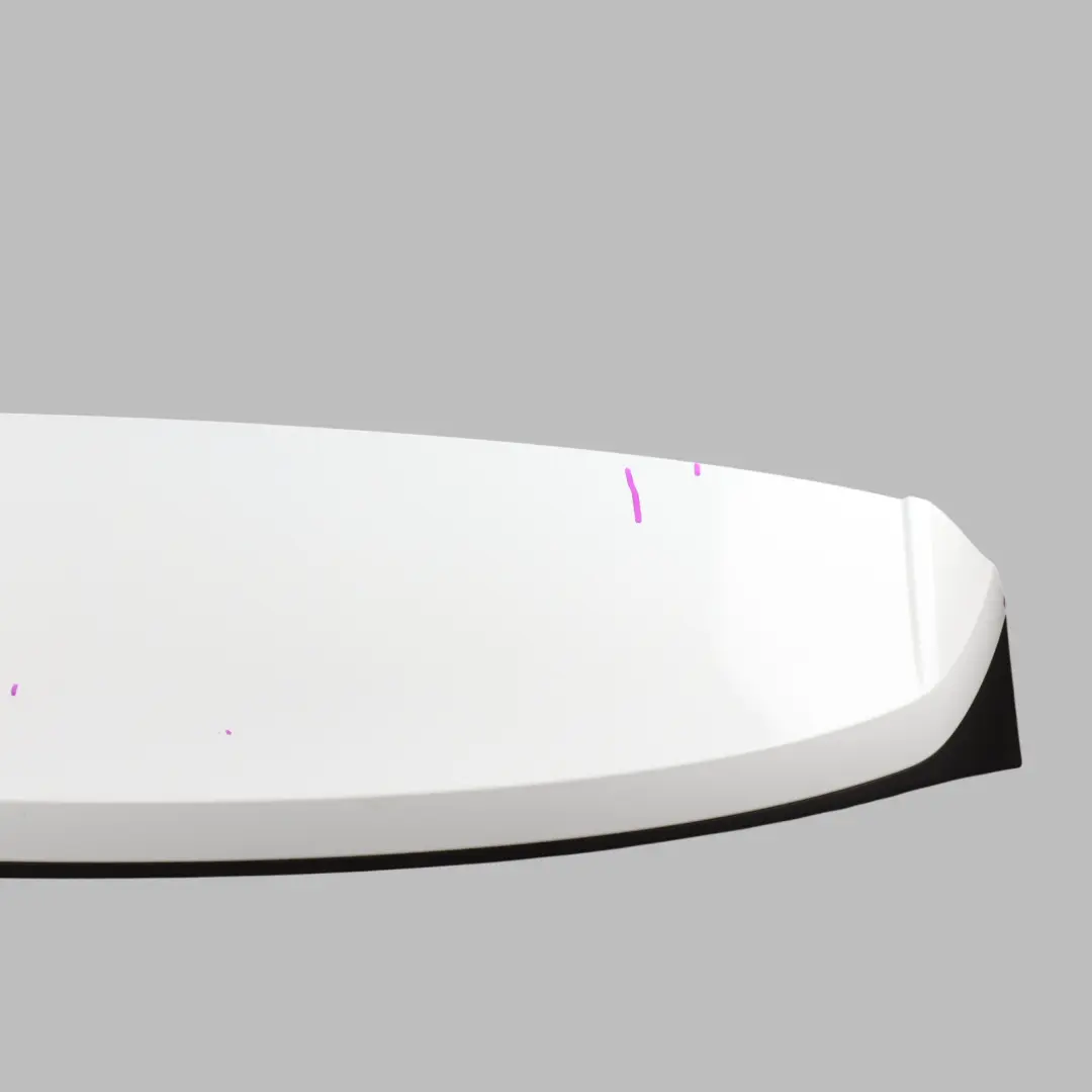 Spoiler Boot Deck Lid Tail Wing Trim Pure White - C9A to Volkswagen T-Roc A11 Rear with Part number 2GA827936C Volkswagen T-Roc A11 Rear Spoiler Boot Deck Lid Tail Wing Trim Pure White - C9A - SKU 2GA827936C-PWH - Part number 2GA827936C