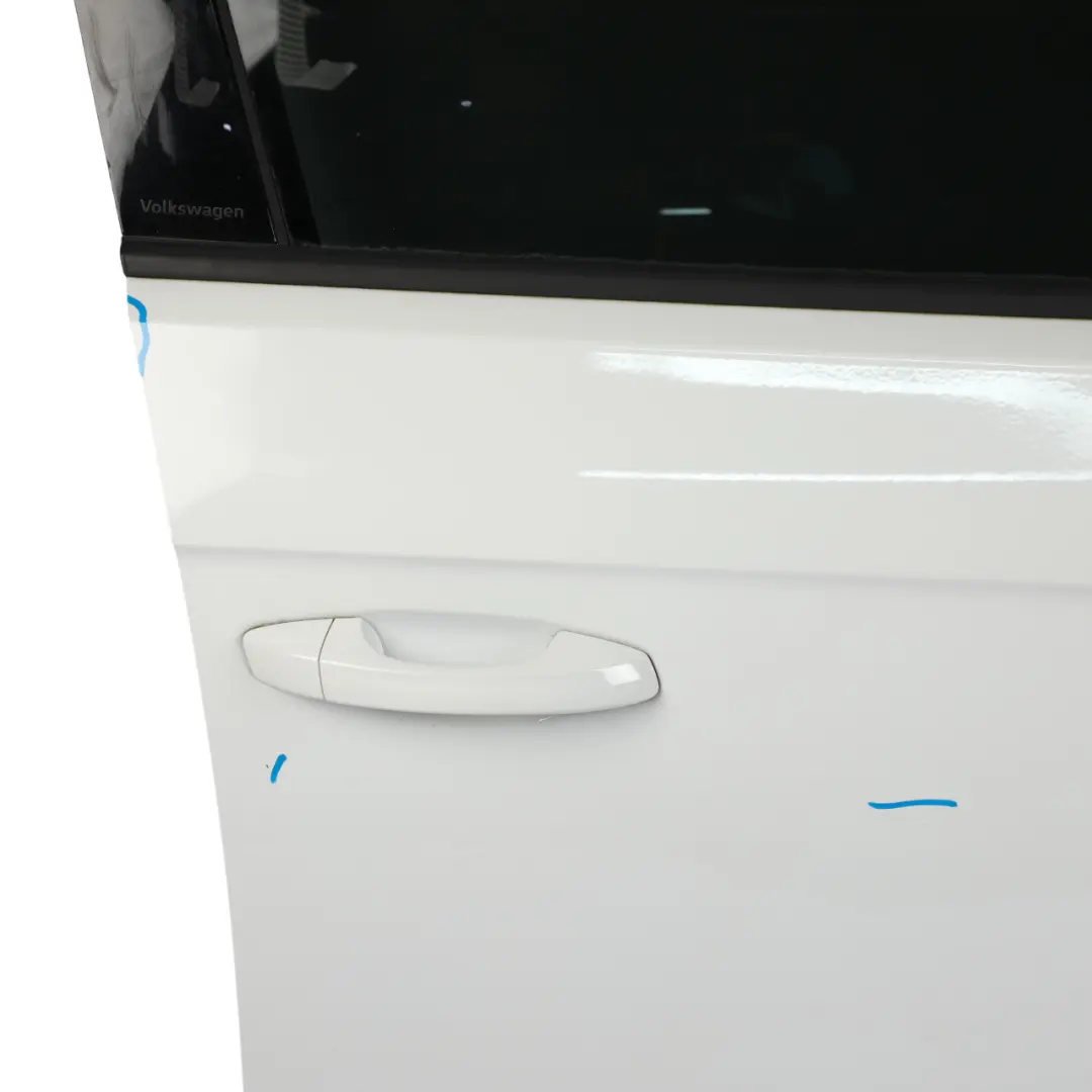 VW Volkswagen T-Roc Mk1 Door Front Right O/S Panel Pure White - C9A - SKU 2GA831052AH-PWH - Part number 2GA831052AH
