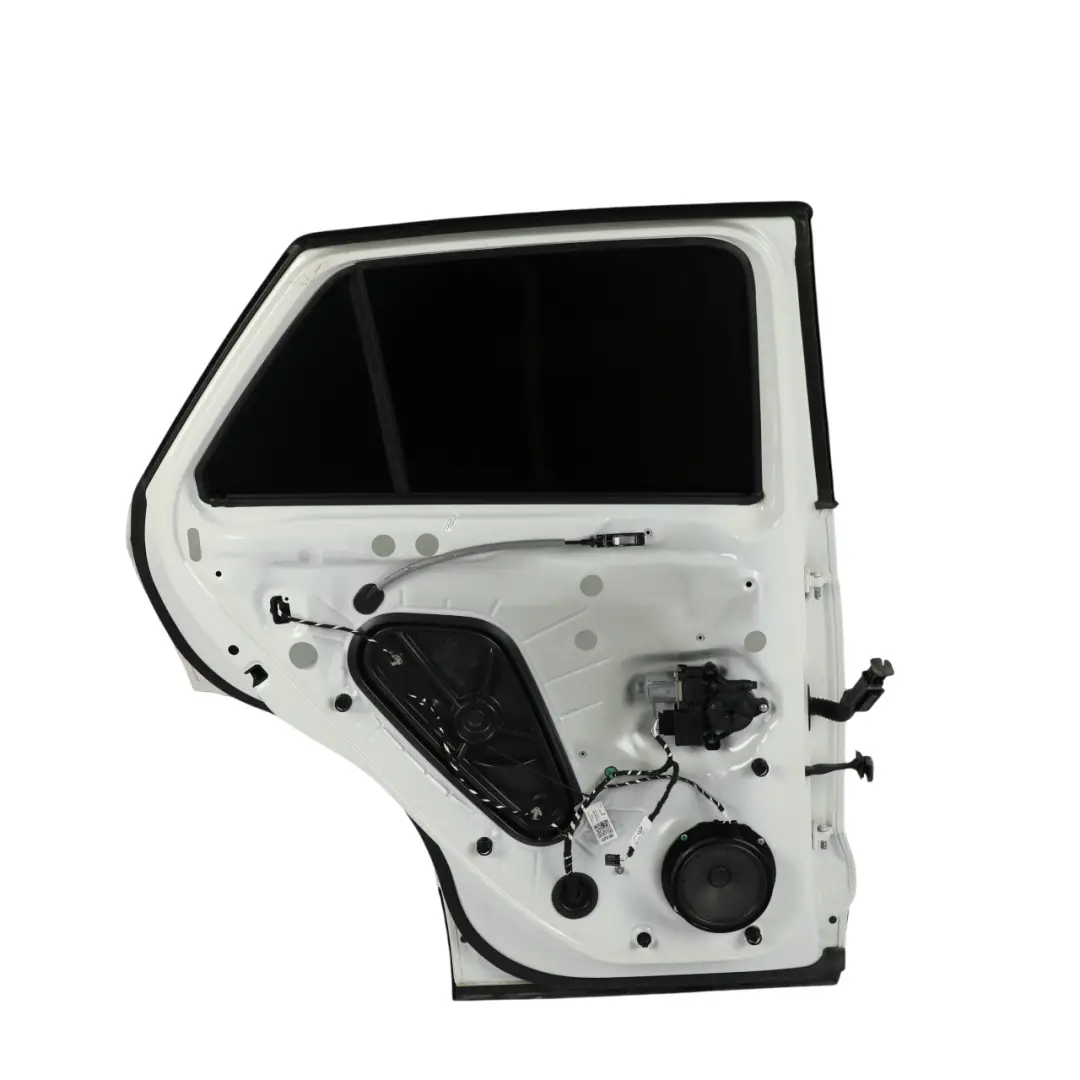 VW Volkswagen T-Roc Mk1 Door Rear Left N/S Panel Pure White - C9A - SKU 2GA833051AG-PWH - Part number 2GA833051AG