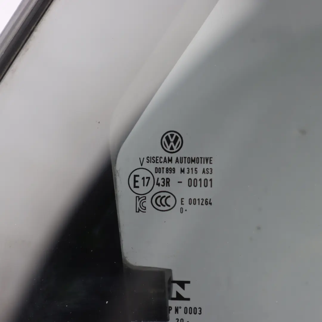 VW Volkswagen T-Roc A11 Door Window Glass Right Rear N/S Tinted AS3 - SKU 2GA845214J - Part number 2GA845214J