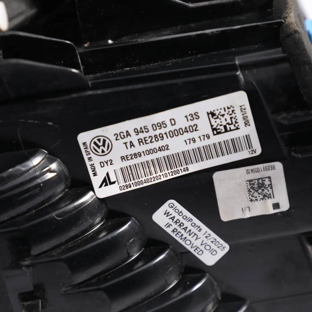 Volkswagen T-Roc Mk1 R Rear Taillight LED Lamp Tinted Outer Left N/S - SKU 2GA945095D - Part number 2GA945095D