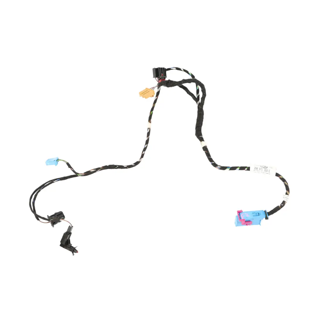 VW Volkswagen T-Roc A11 Door Wiring Loom Harness Cables Driver's Side - SKU RHD-2GB971153E - Part number 2GB971153E