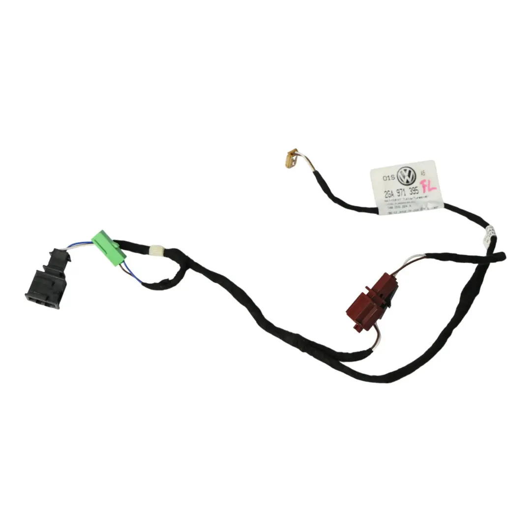 VW Volkswagen T-ROC A11 Front Door Ambiente Light Wiring Left N/S - SKU 2GA971395 - Part number 2GA971395
